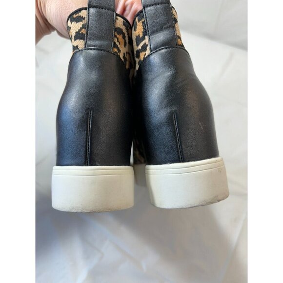 Steve Madden Womens Chime Animal Print Chelsea Boots Size 7 - Picture 6 of 11